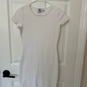Classic White Tee-Shirt Dress